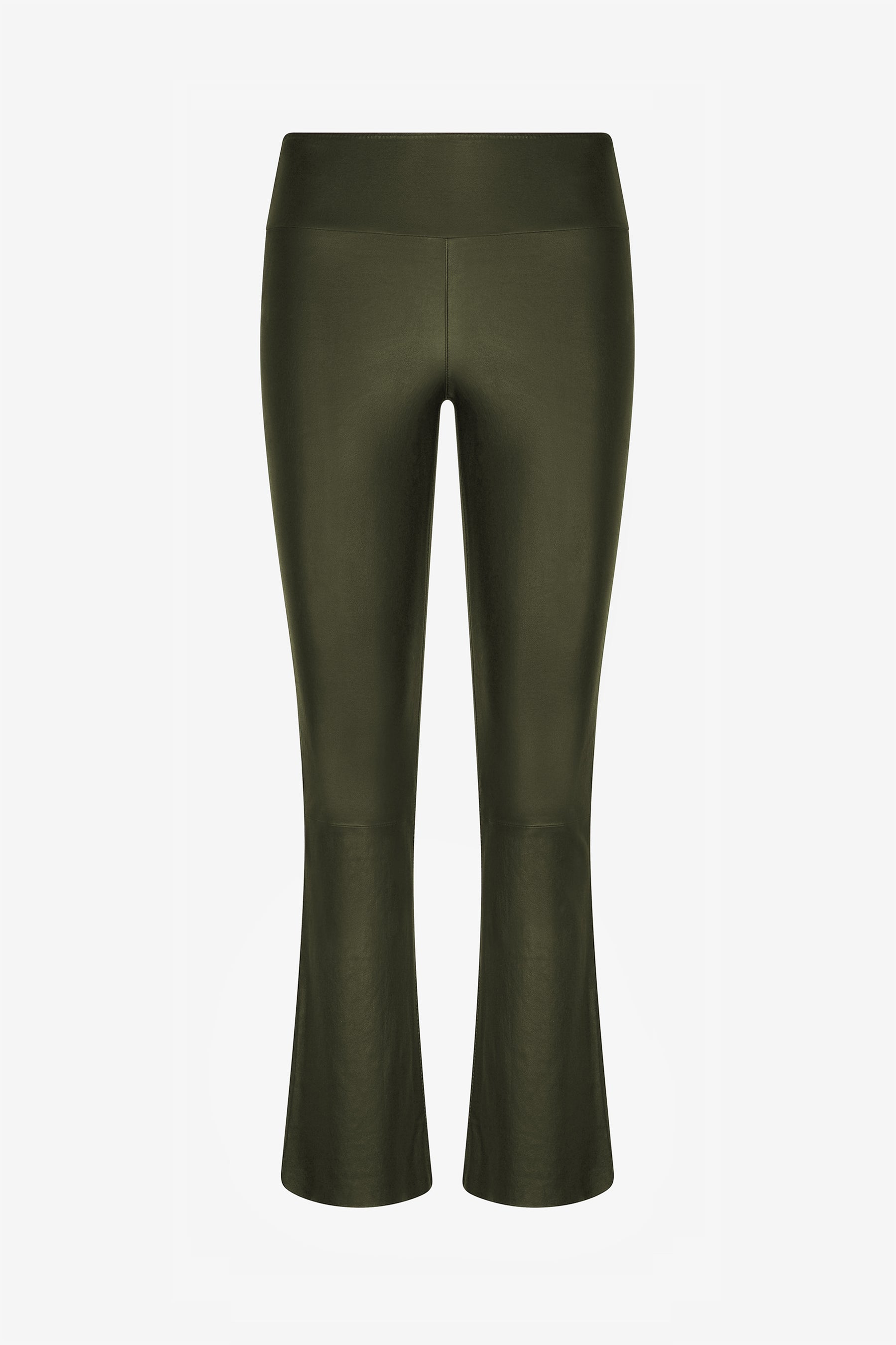 Jackie Leather Ankle Flare