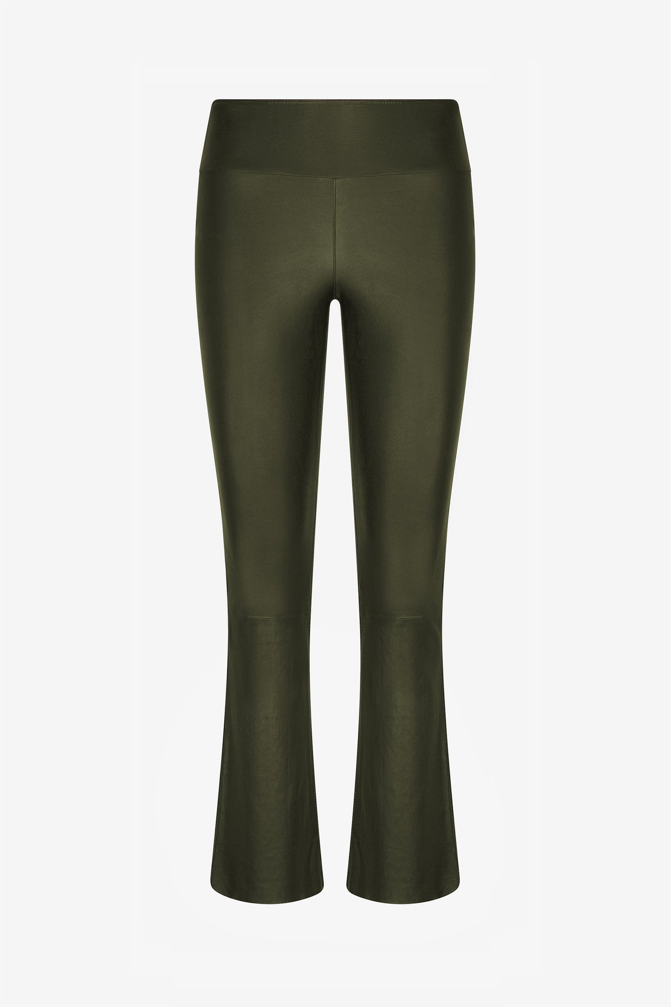 Jackie Leather Ankle Flare