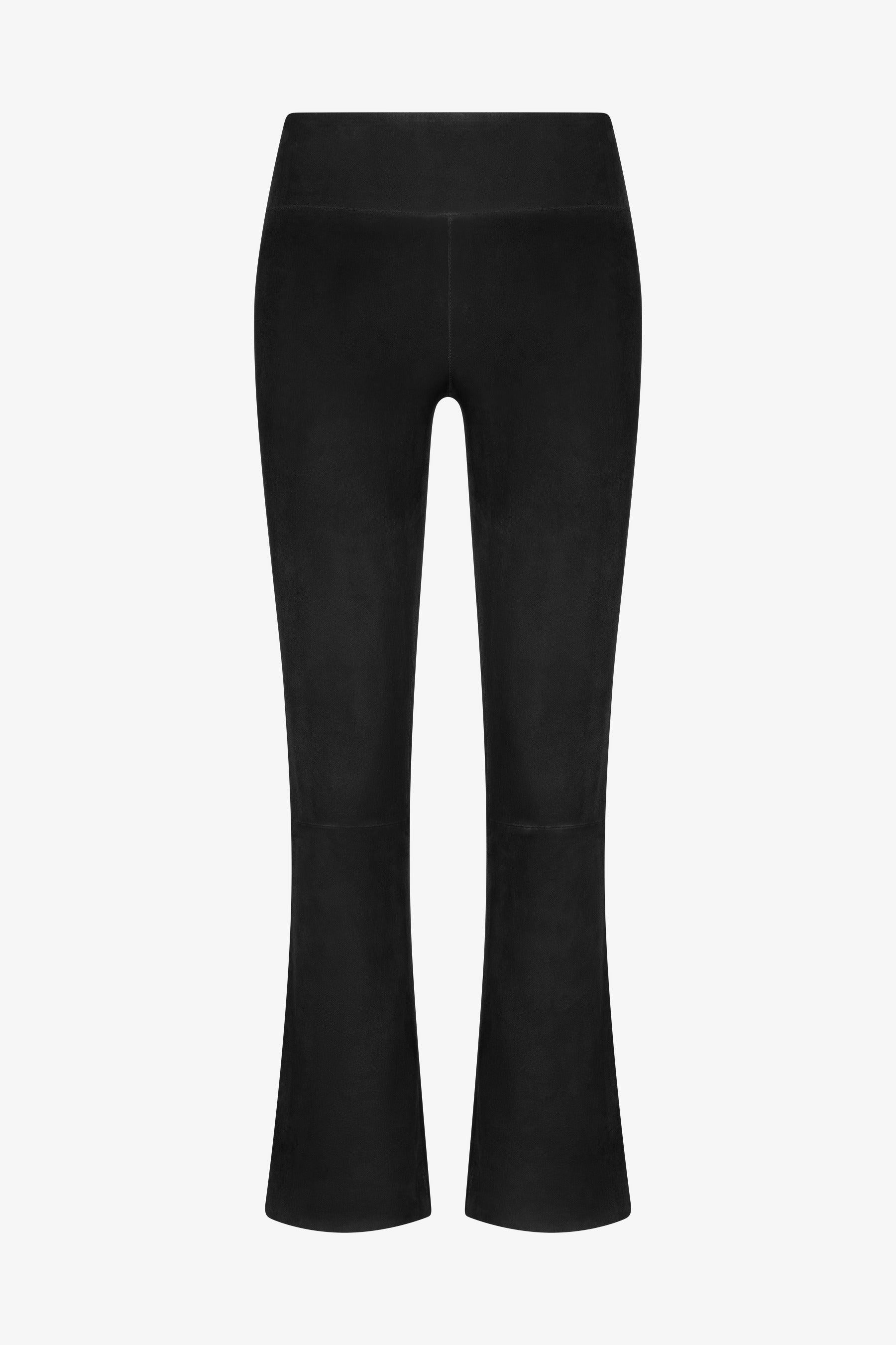 Suede Ankle Flare