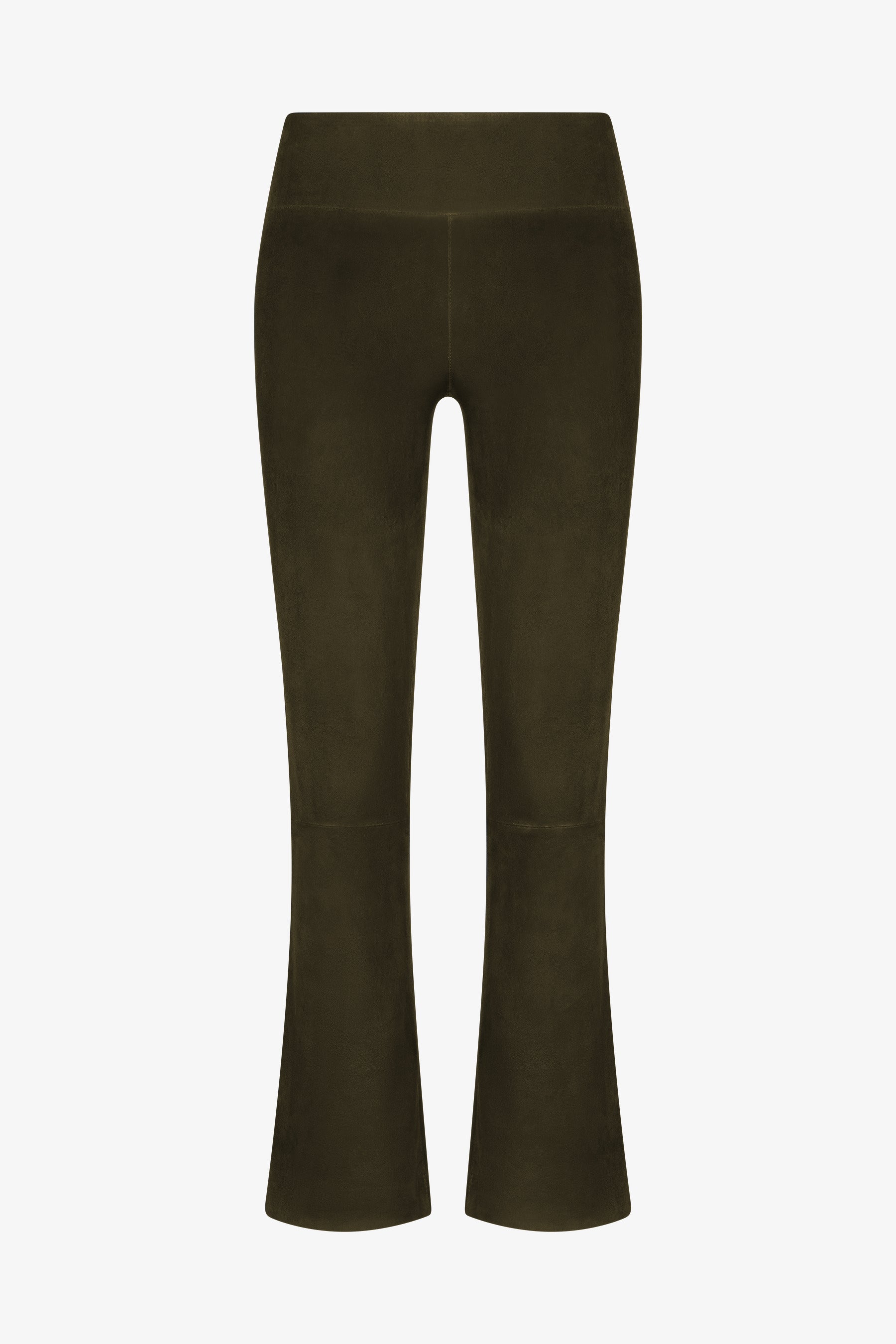 Suede Ankle Flare