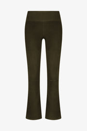 Suede Ankle Flare