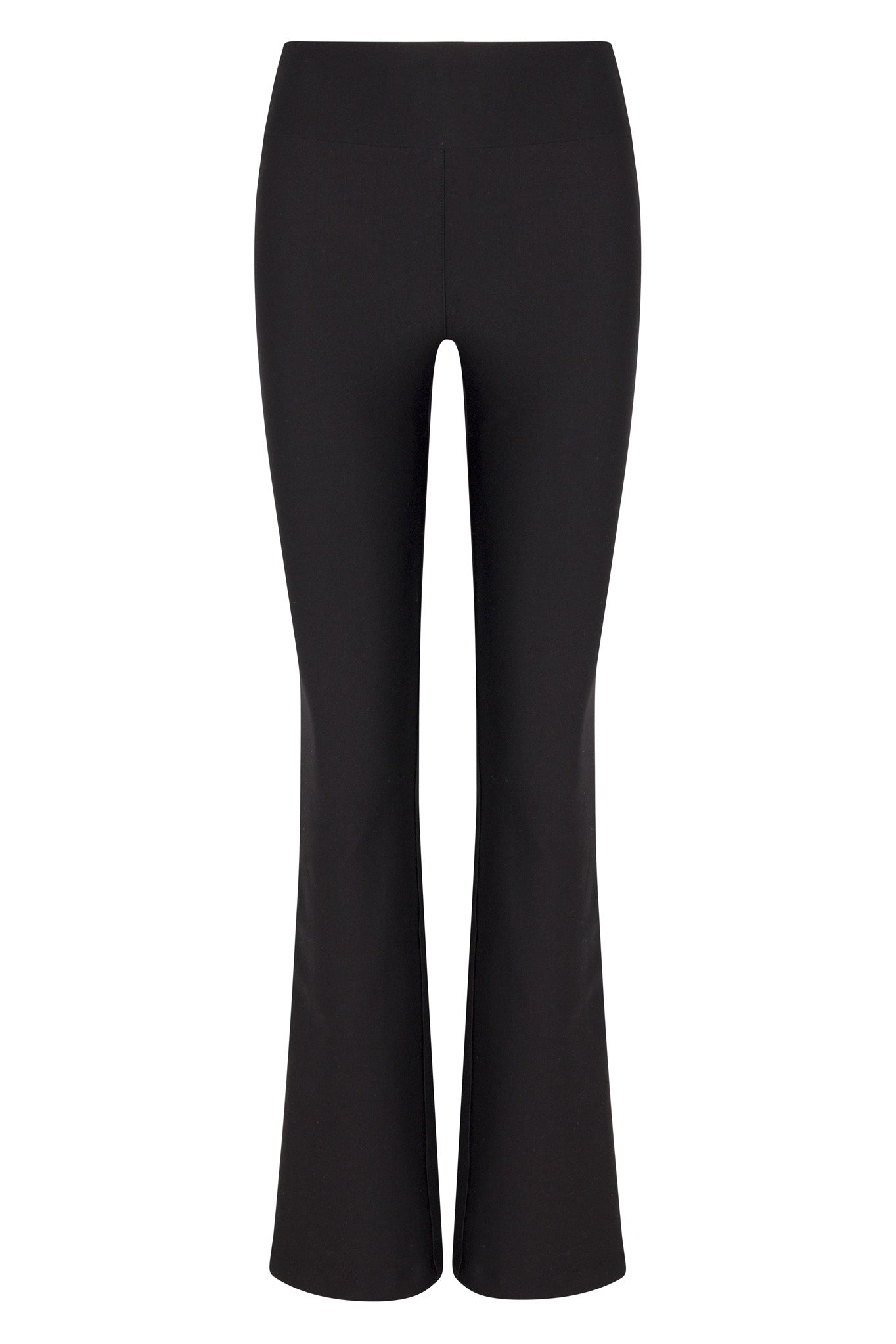 Black Casanova Micro Flare Pants