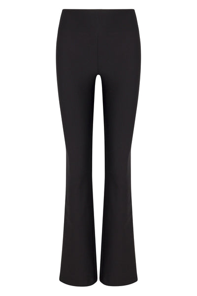 Black Casanova Micro Flare Pants