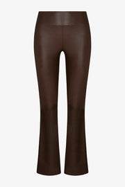 Jane Leather Micro Flare