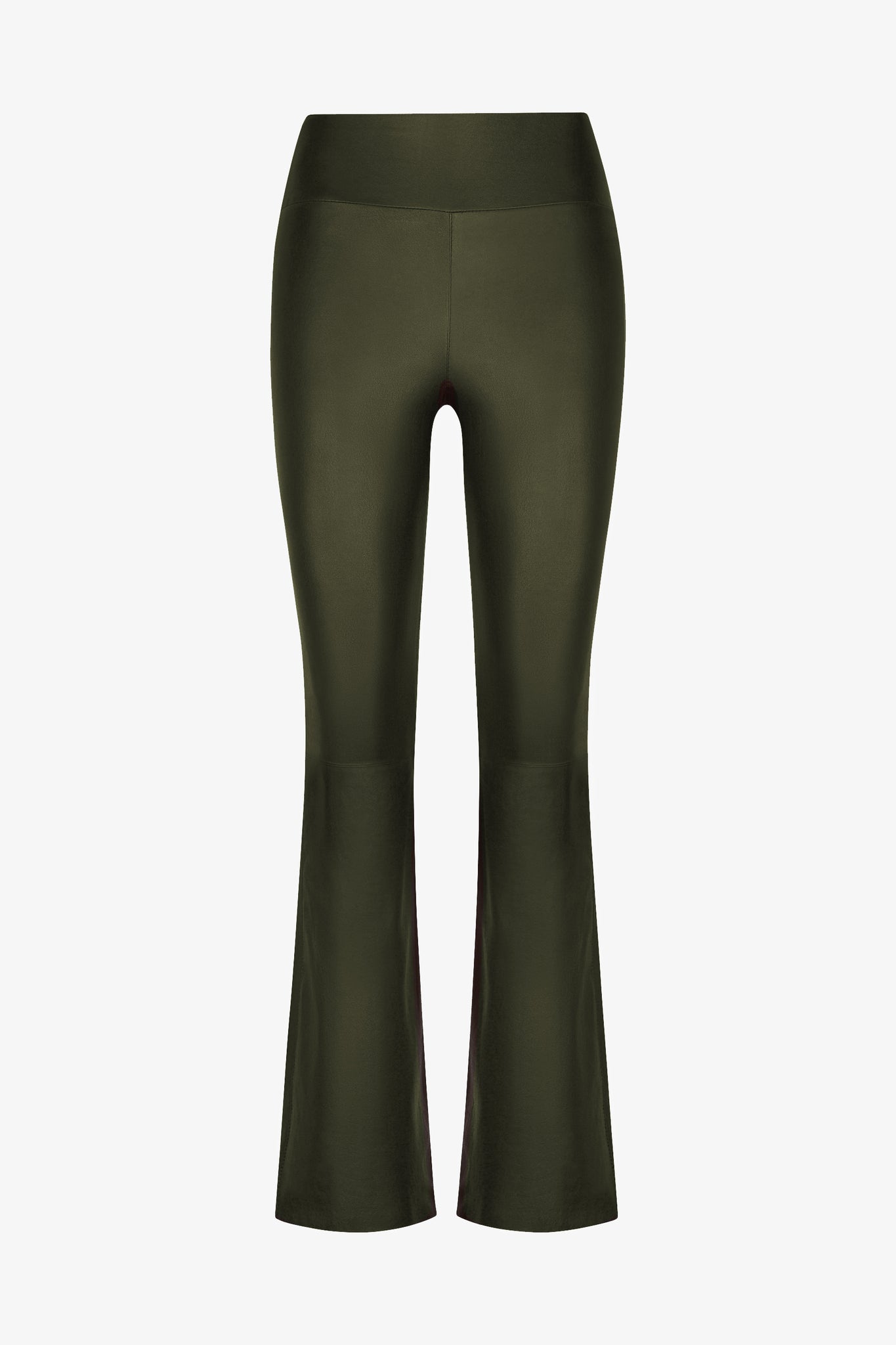 Jane Leather Micro Flare