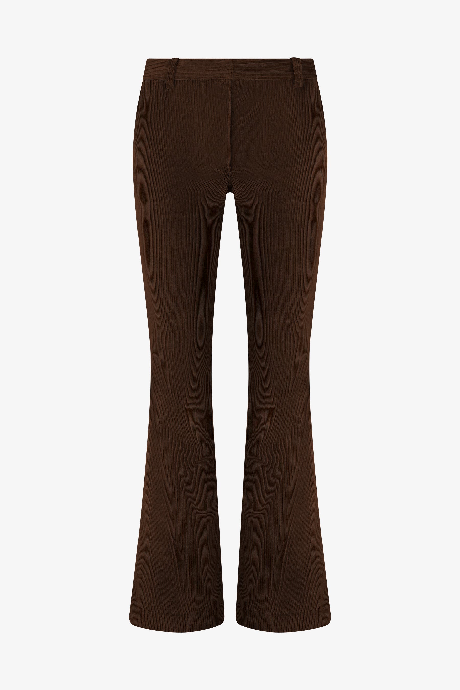 Corduroy Micro Flare Trousers