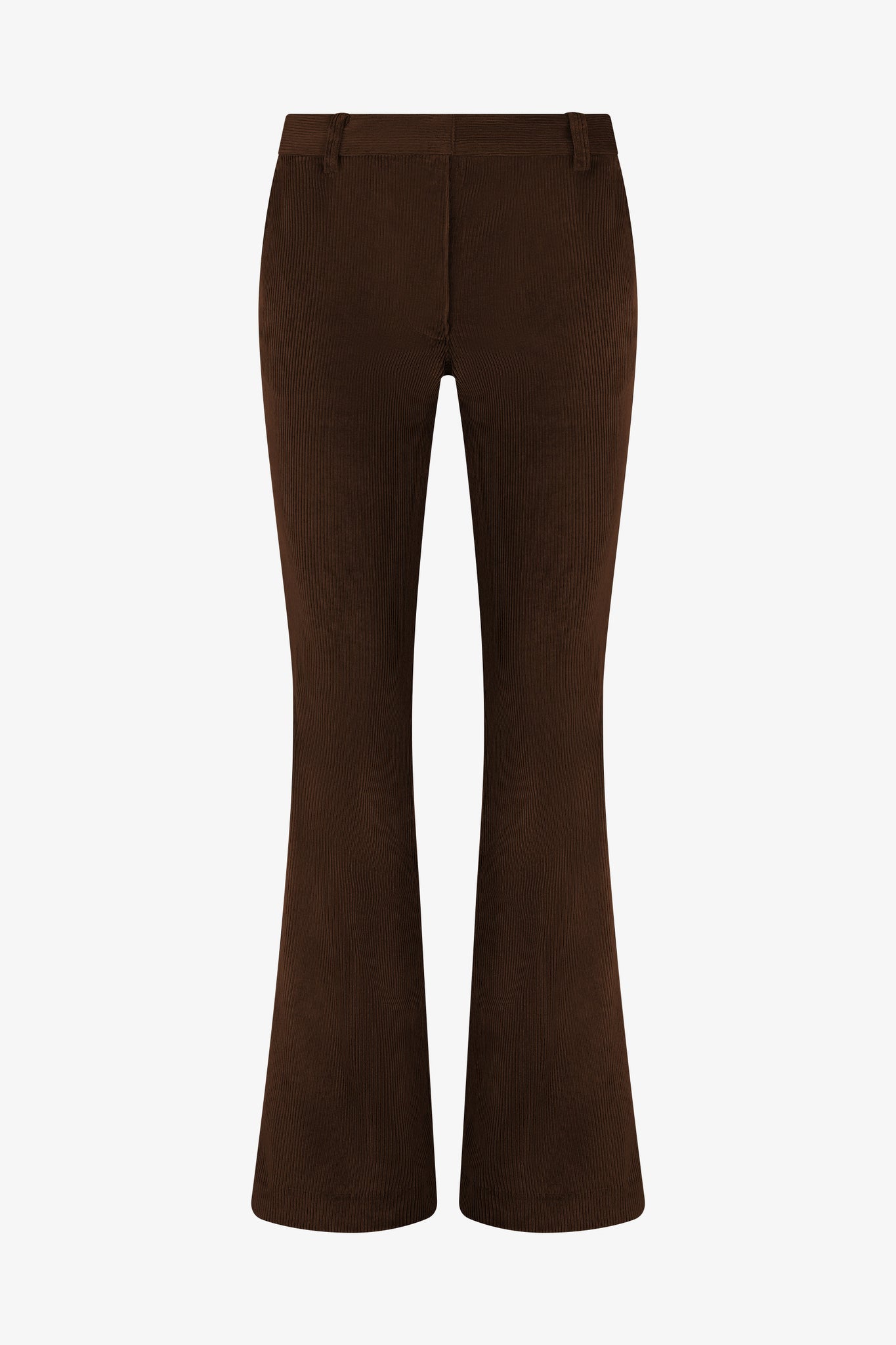 Corduroy Micro Flare Trousers