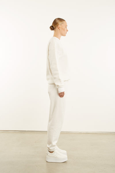 Off White Gold Logo Sweatshirt
