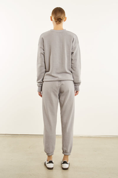 Grey Heart Sweatpants