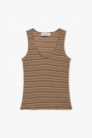 Pointelle Tank