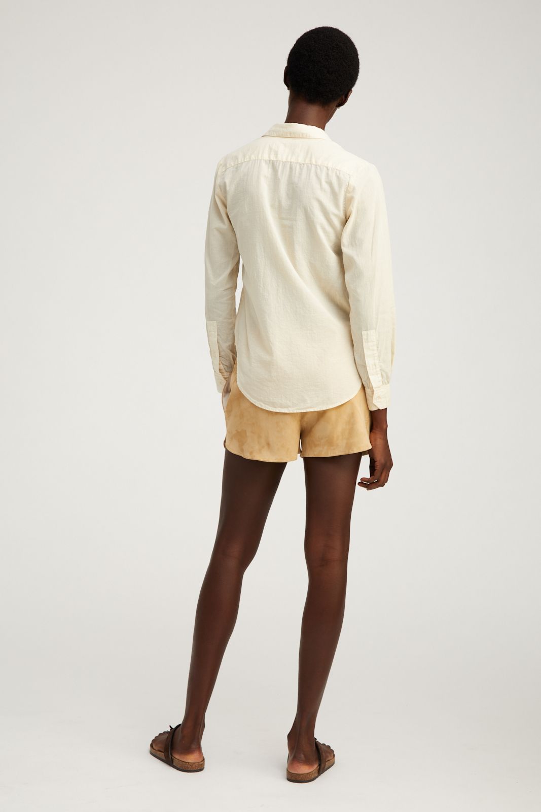 Noix Suede Slip Shorts