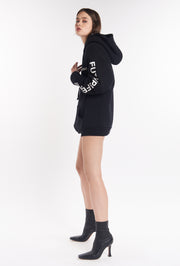 Black Fem Hoodie