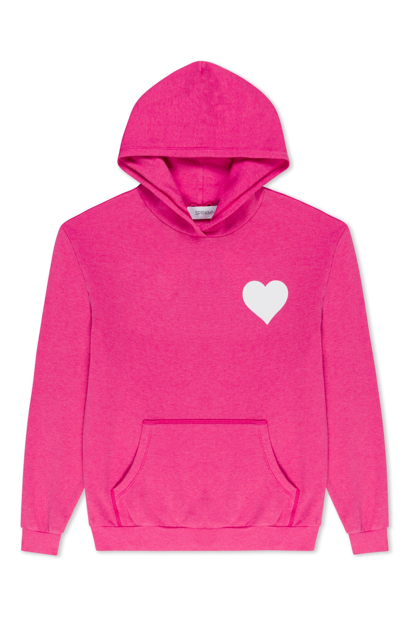 Pink hoodie with heart outlet