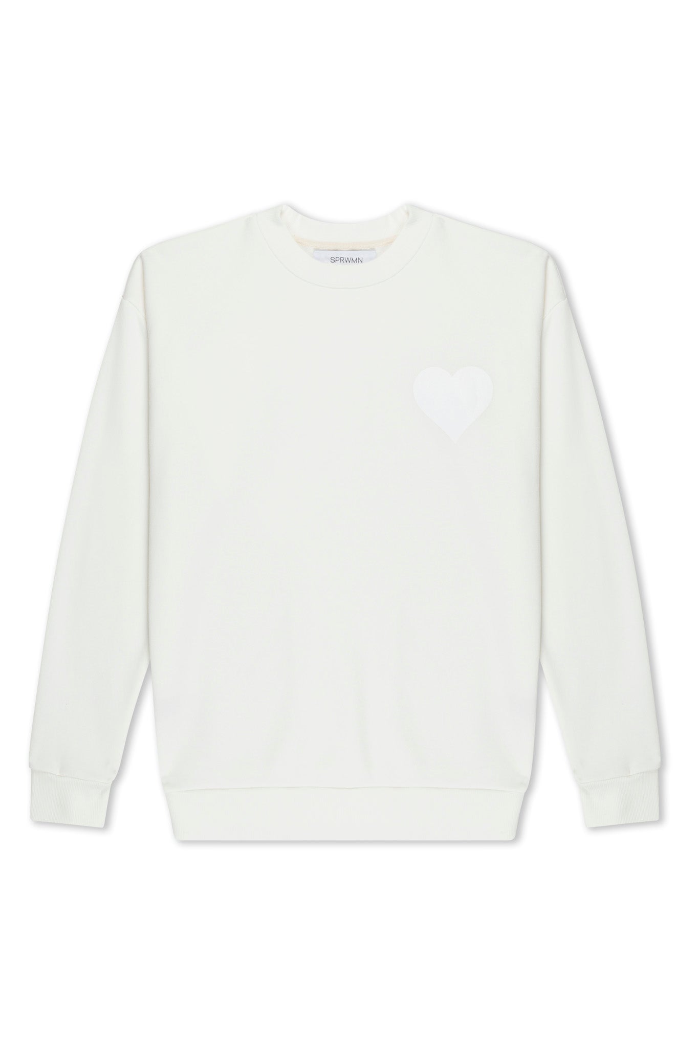 White Heart Sweatshirt