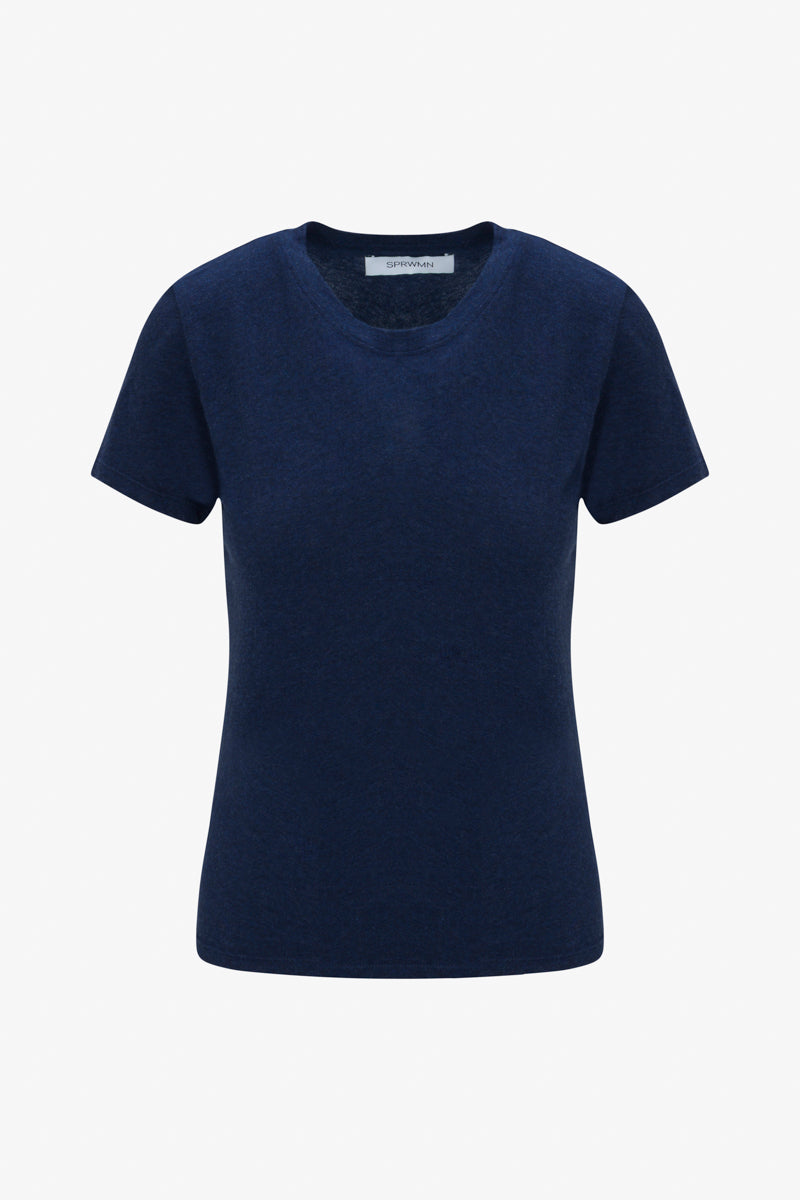 Indigo Cotton Baby Tee