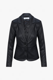 Claire Leather Blazer