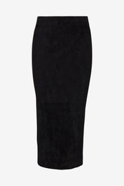 Carolyn Suede Tube Skirt