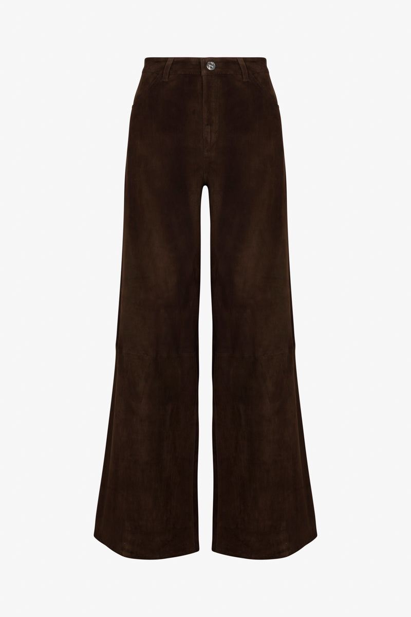 Americano Suede 5 Pocket Wide Leg