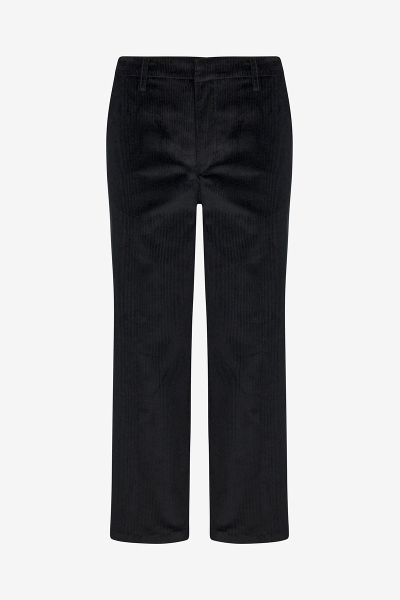 Cropped Corduroy Trousers