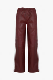 Pinot Leather Baggy Athletic Pants