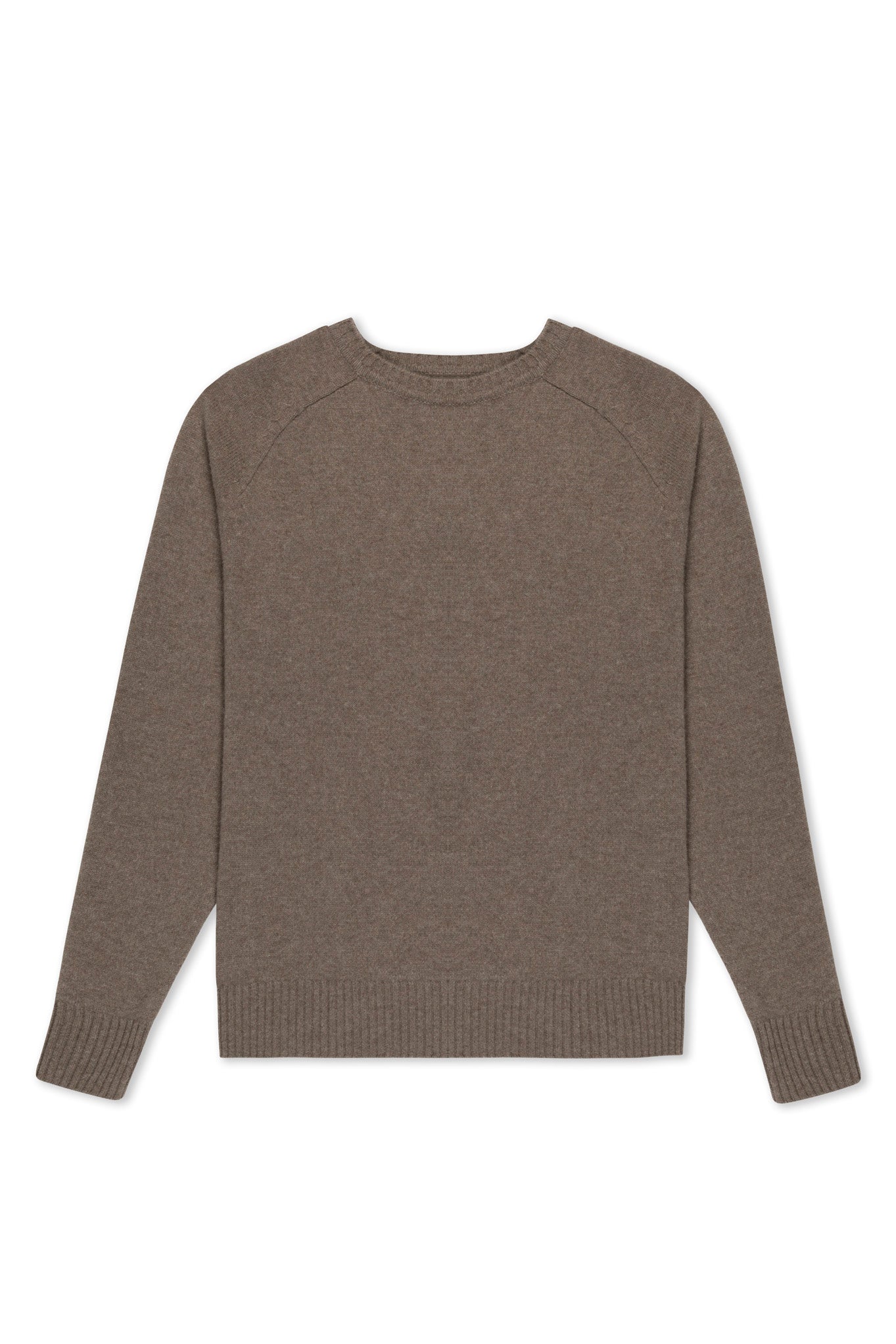 Walnut Cashmere Boyfriend Sweater