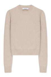 Oat Cashmere Crewneck Sweater