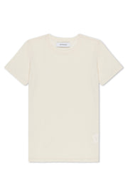 Chalk Ultra Fine Cashmere Tee