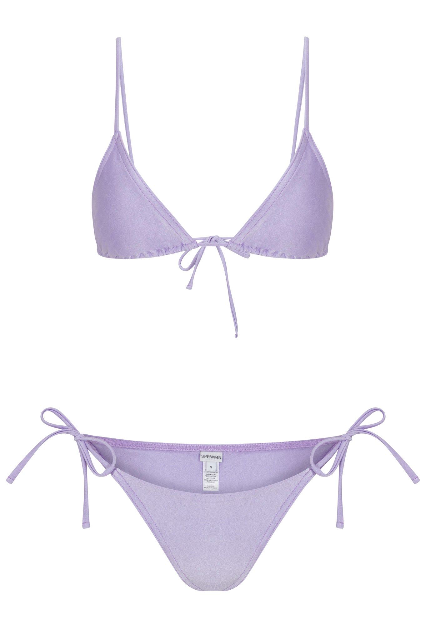 Lavender Tie Bikini Bottom