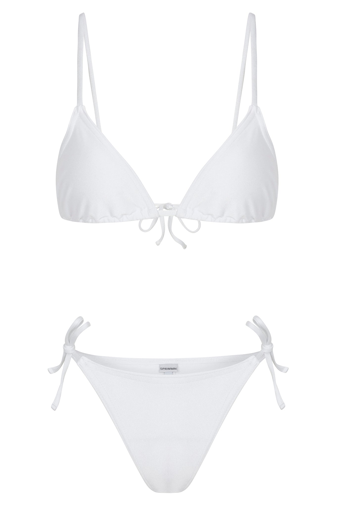 White Tie Bikini Bottom