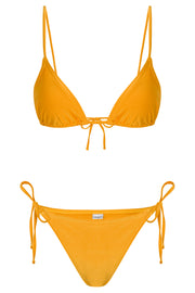 Yellow Tie Bikini Bottom