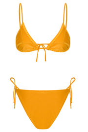 Yellow Tie Bikini Bottom