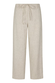 Black and White Striped Amalfi Pants