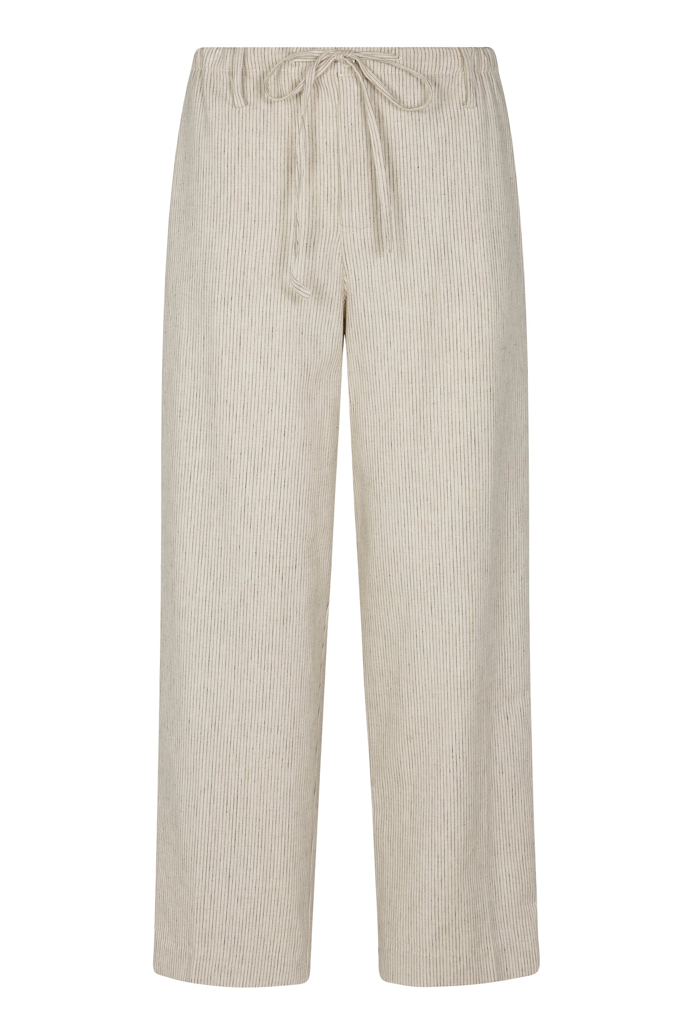 Black and White Striped Amalfi Pants