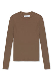 Truffle Rib Long Sleeve Baby Tee