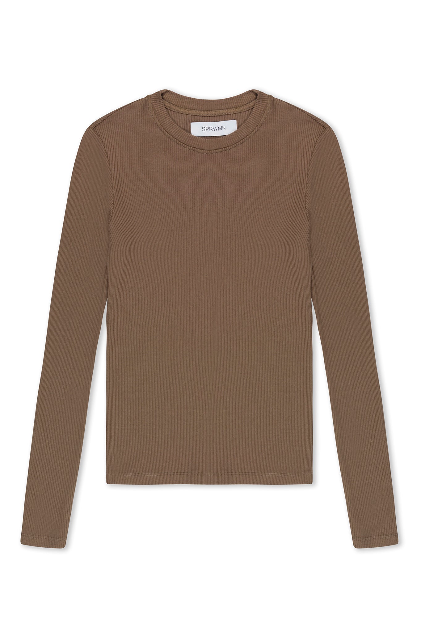 Truffle Rib Long Sleeve Baby Tee