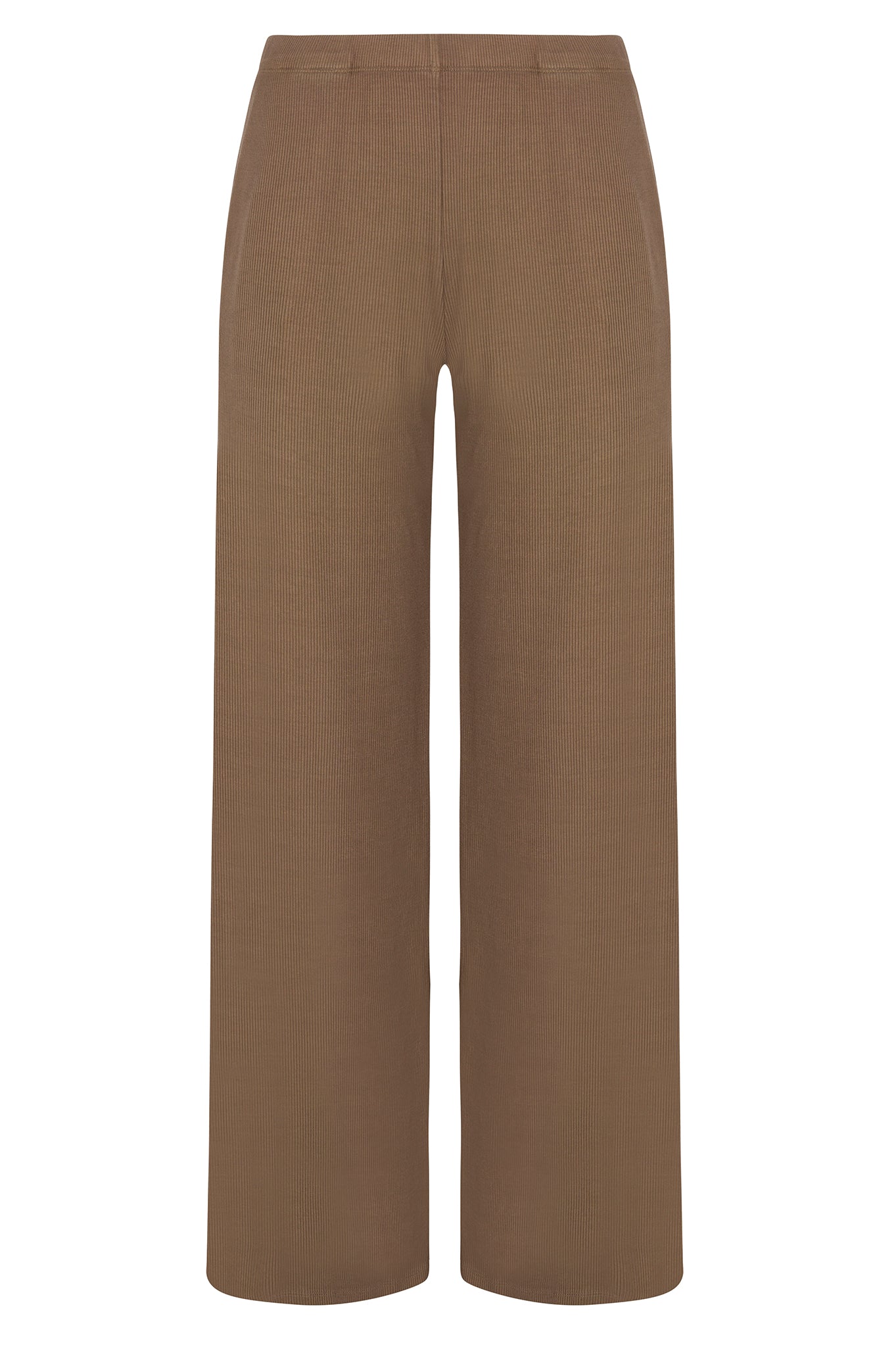 Truffle Rib Wide Leg Pants