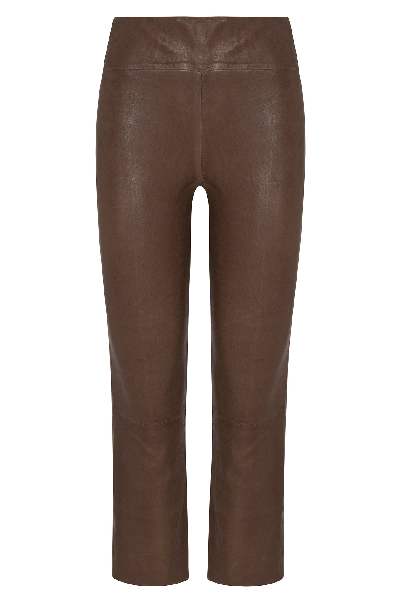 Grace Leather Crop Flare