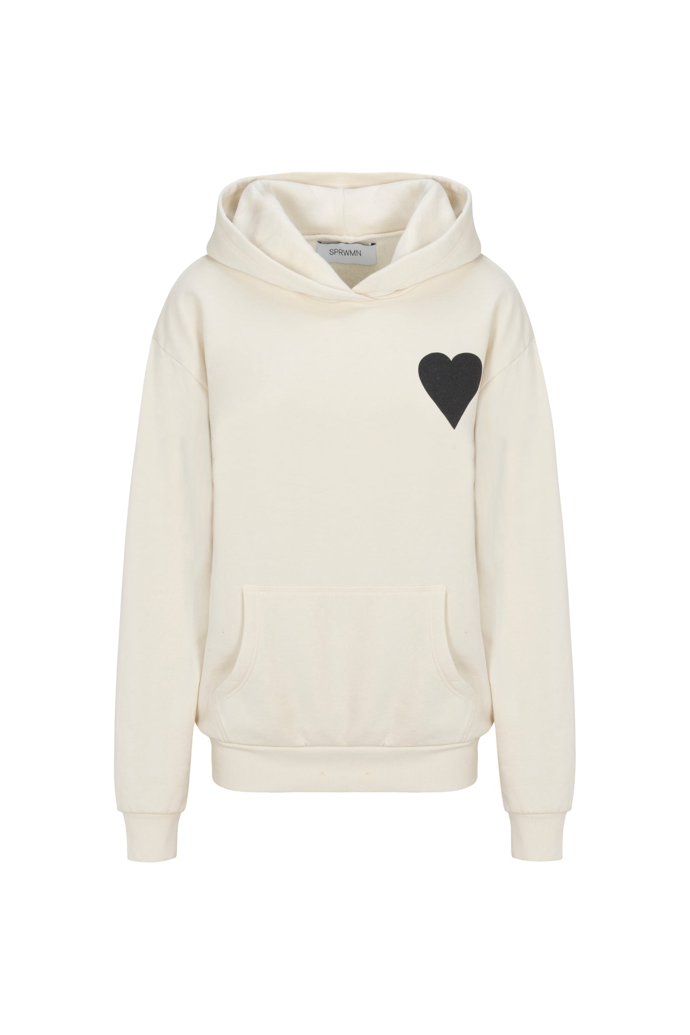 トレーナー/スウェット Heart &amp;Broken heart sweat off white Aviator Nation Women's Heart Stitch Crew Sweatshirt – Saint Bernard