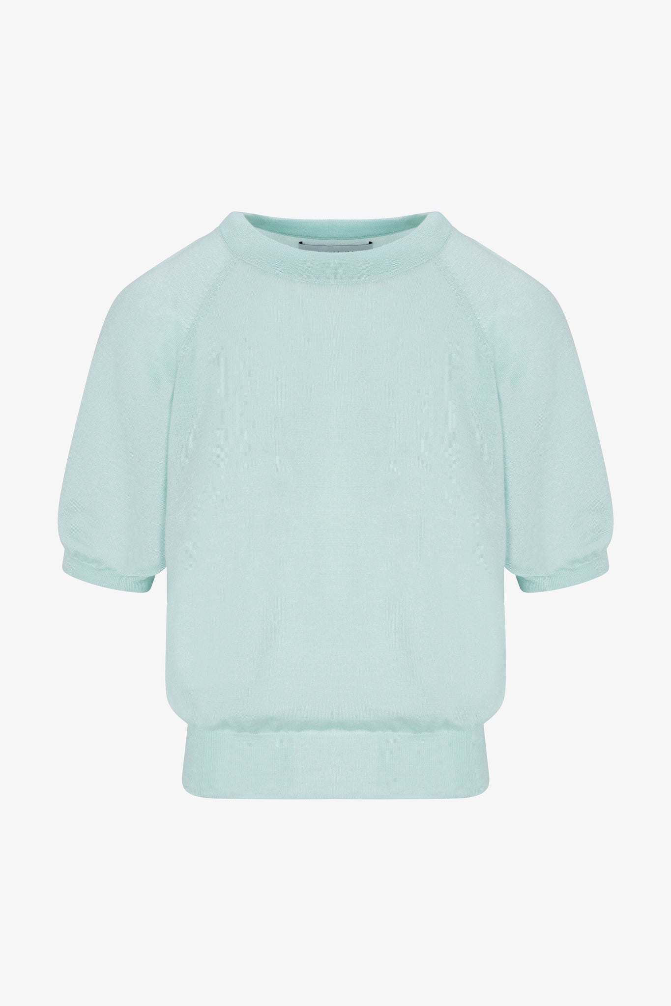 Short Sleeve Raglan Cashmere Sweater