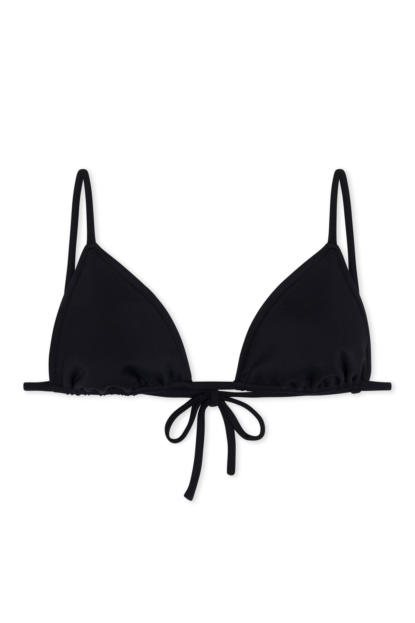 Black Triangle Bikini Top