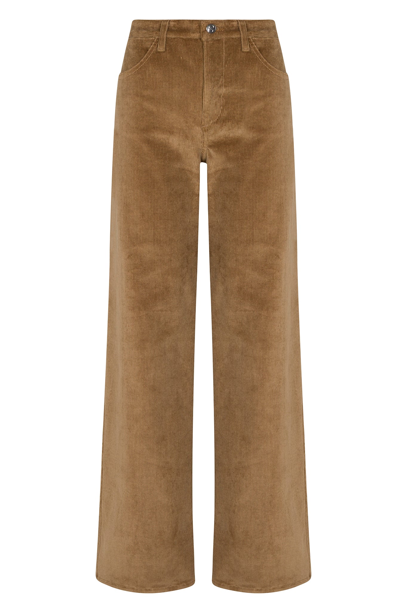 Wide Leg Corduroy Trousers