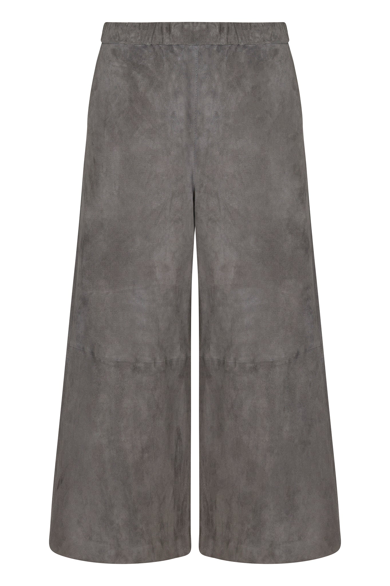 Grey Suede Culotte