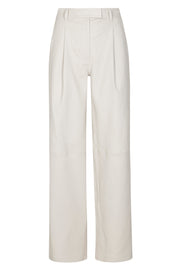 Leather Paloma Pleated Trousers
