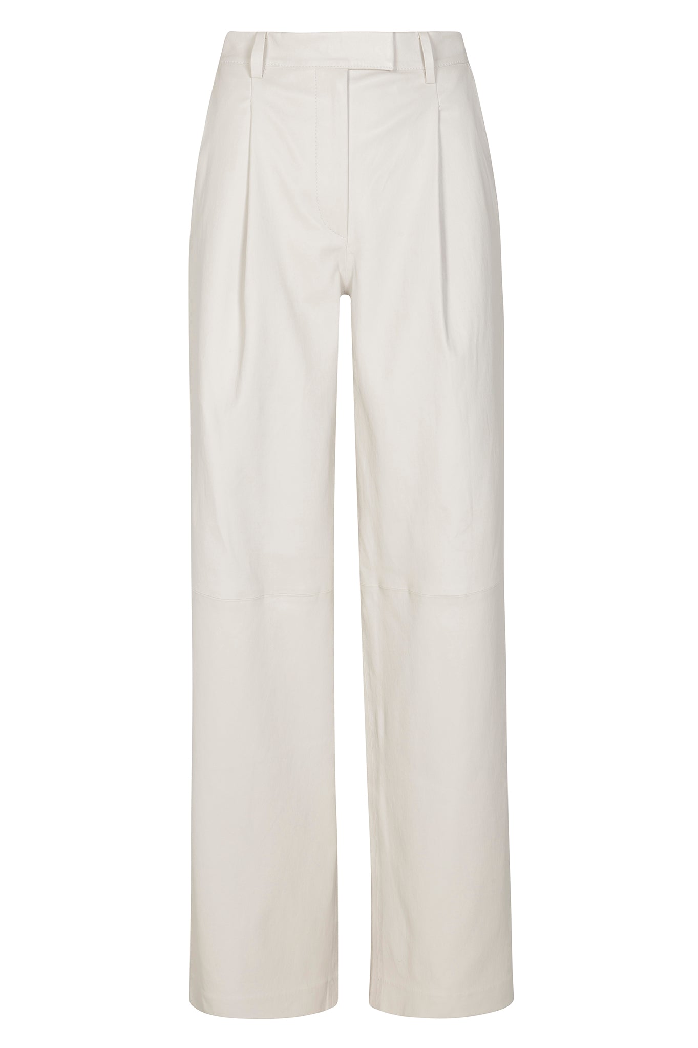 Leather Paloma Pleated Trousers