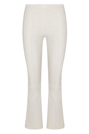 Shell Leather Ankle Flare with Princess Seams