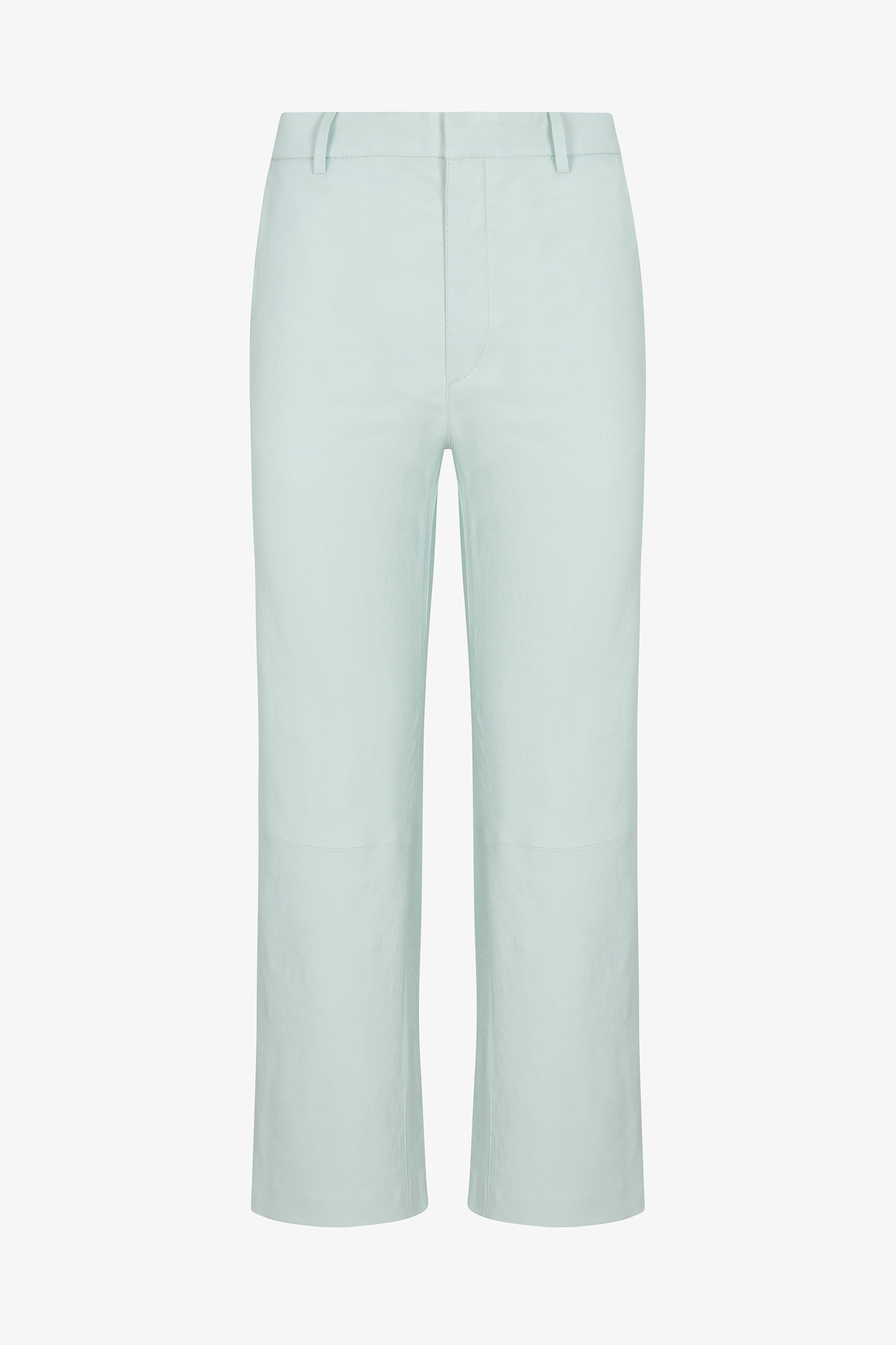 Leather Cropped Trousers