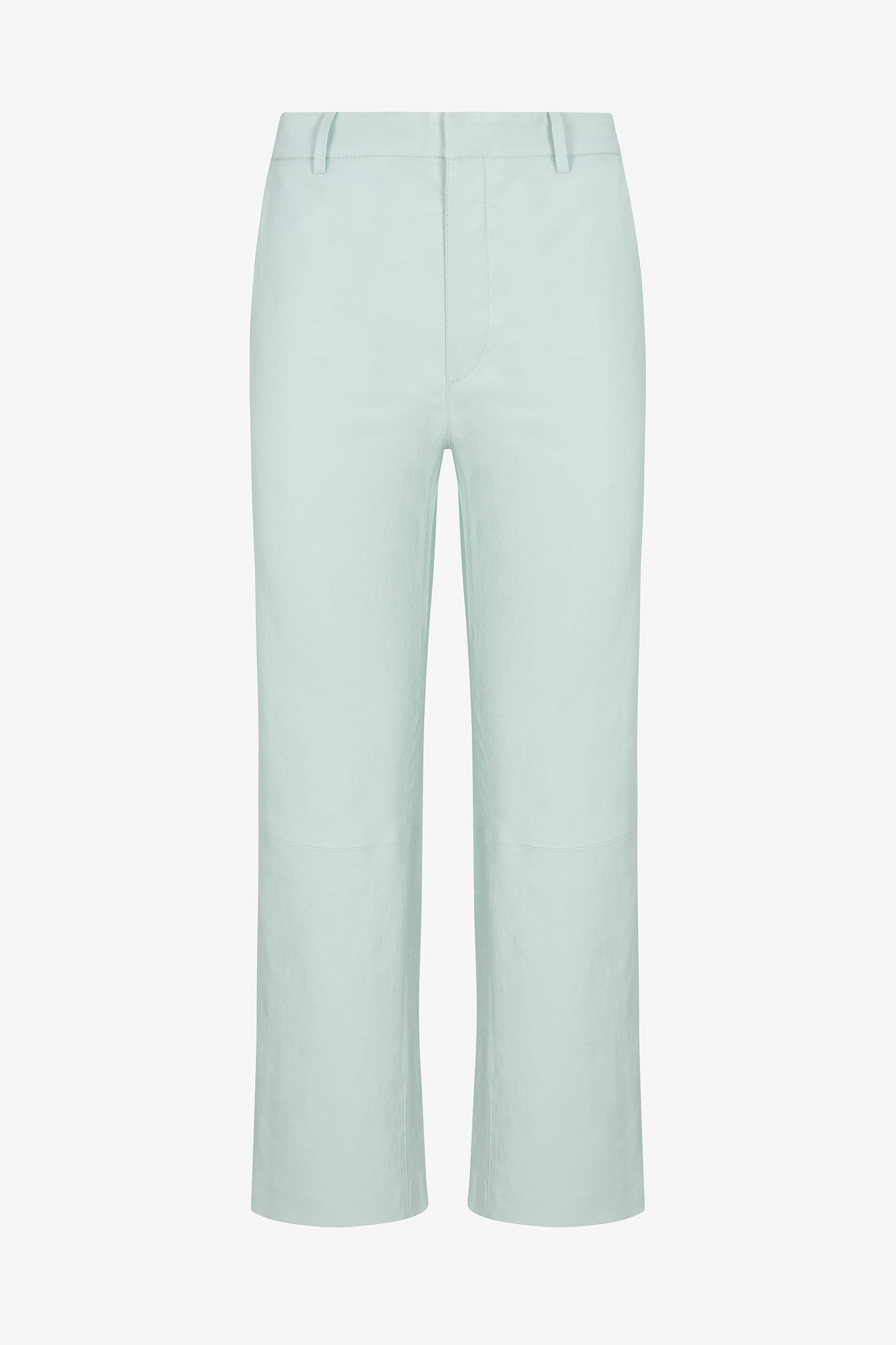 Leather Cropped Trousers
