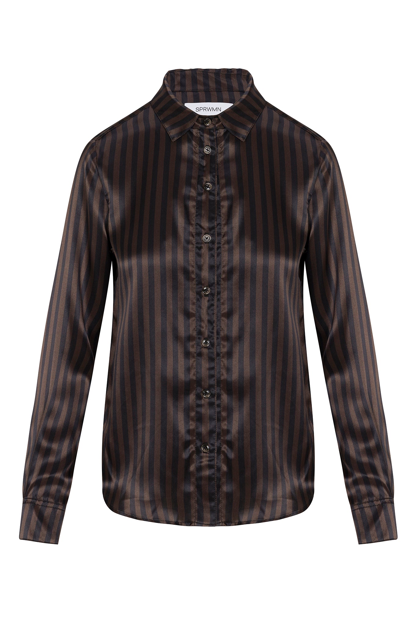 Fonda Silk Button Down