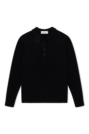 Cashmere Polo Sweater