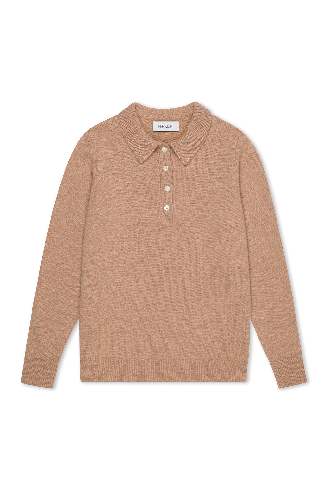 Cashmere Polo Sweater